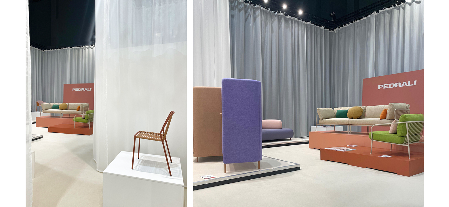 Le collections Pedrali en scène à Design Nation